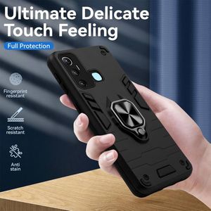 Ring Armor case for hot 7 X624 armored cover magnetic holder ring black