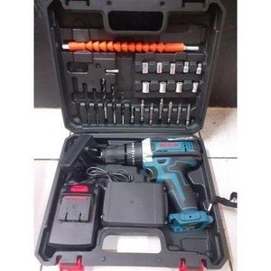 Bosch 26V Cordless Drill With 2 Battery Bits, Accessories
