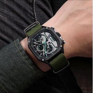 HD Luminous MEGIR Chronograph Watch for Men – Sleek, Sporty, and Durable for Everyday Use