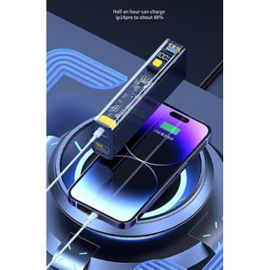 30000mAH Transparent 20W+25W PD + QC Large Capacity Fast Charge Power delivery Power Bank battery pack