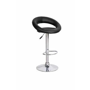 Modern Bar Stool Chair With Chrome Base