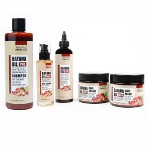 AMALICO  Batana Set( Shampoo, Oil, Cream, Mask and Serum)