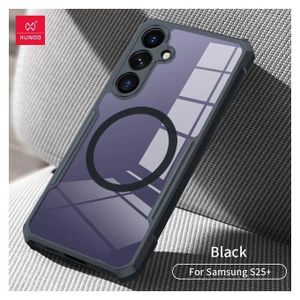 Samsung Galaxy S25 Plus XUNDD Military-Grade Shockproof Clear Case Slim Fit Anti-Drop Protection Transparent Design Protective Phone Cover
