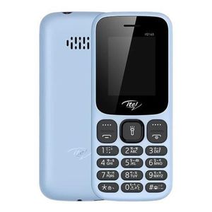 Itel 2165- Dual Sim - 1.77 Inch - Dual Sim - King Talker - Wireless FM Radio - 1000mAH - Bright Torch - Bluetooth - City Blue