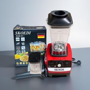 SKOEDI  Premium Quality Heavy Duty Professional High Performance 2-in-1 Heavy Duty 4500 Watts 2.5L High Speed 32000 RPM Large Capacity Double Cup Multifunctional Professional Blender & Grinder