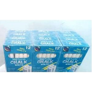 Omega DUSTLES CHALK WHITE 1 GROSS 12PKTS
