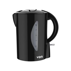 VON Corded Kettle 1.7 Liters Fast Boiling Electric Kettle Stainless Steel Auto Shut-Off Water Heater Hot Beverage Tea Coffee Ready in Minutes