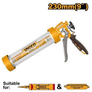 Ingco HCG0109 Aluminum caulking gun Length:230mm