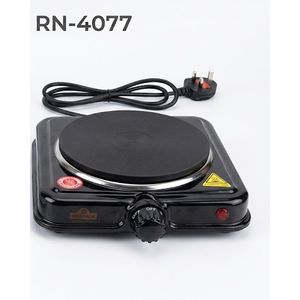 Rashnik Rn-4077 (Single Hot Plate,power 1000w) - Black