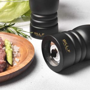 Manual Salt and Pepper Mill with Adjustable Stainless Steel Grinder 