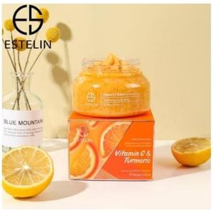 ESTELIN Vitamin C And Turmeric Face And Body Scrub