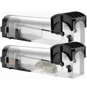 CYFAZA Humane Mouse Traps 12 Inches Enlarged No Kill Rat Live Traps 1pc