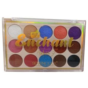 Enchant 15 Colour EyeShadow Matte Sevencool Fashion Make Up Palette No 1