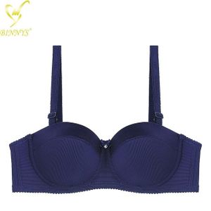 BINNYS Women's Sexy Bra F Cup Full Cup Plus Size Breathable Big Cup  Underwire Push Up Balcony Balconette Bras