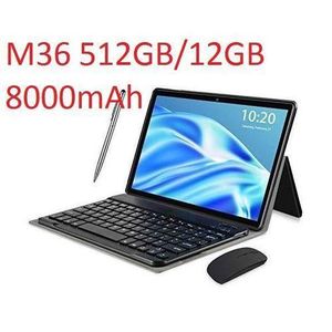 Modio M36 16GB RAM + 512GB ROM 10.1inch FHD IPS 5000mAh Smart Tablet SIM 5G/DUAL-SIM/WIFI/BT 13.0MP + 30.0MP 9V/2A Battery 6000mAh