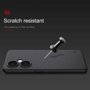 Nilkin Case For Oneplus Nord CE 3 Lite 5G (6.72" Inch) Super Frosted Hard Back Dotted Grip Cover