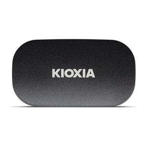 KIOXIA EXCERIA PLUS G2 2TB PORTABLE EXTERNAL SSD, Upto 1050MB/s, USB-C, USB3.2 Gen2, Black