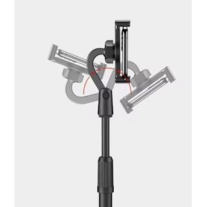 Rotating Disk Phone Holder with 360-Degree Adjustment for Streaming