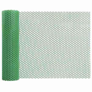 Plastic Chicken Wire Fence Mesh,Fencing Wire for Gardening, Poultry  Fencing, Chicken Wire Frame for Floral Netting White 