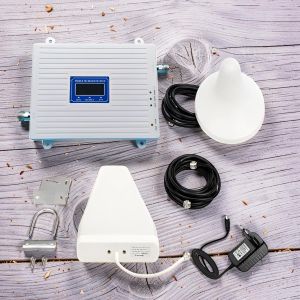 Large Spaces Coverage Tri Band GSM Mobile Cell Phone Networks Signal Booster 