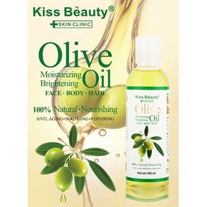 Kiss Beauty Moisturizing Brightening Olive Oil 100ML