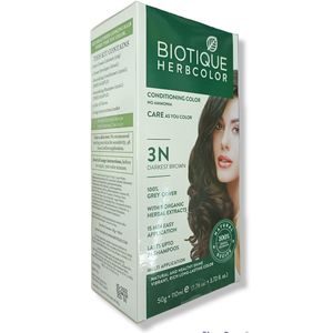 Biotique Herbcolor 3N Darkest Brown 50g + 110ml