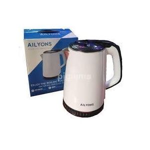 Portable Fast-Boil Electric Kettle – 1.8L Stainless Steel Interior, Auto-Shutoff & 360° Base