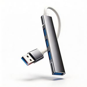 4-in-1 hub multi port docking station USB hub adapter, supporting USB 3.0