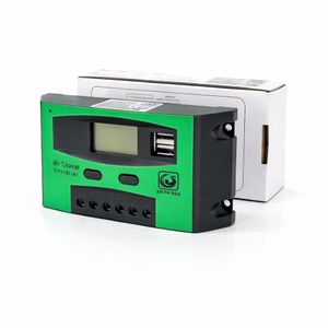 Solarmax 10A PWM Solar Charge Controller – 12V/24V Intelligent Solar Battery Regulator with Dual USB Output