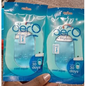 2pcs Aer O Hanging Car Air Freshener Cool Aqua – Long Lasting Car Perfume