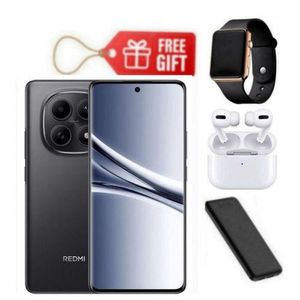 XIAOMI Redmi Note 15, 6.77", 256GB + 8GB RAM (Dual SIM), 5800mAh, Black + Led Watch, Power Bank & Airpods,,