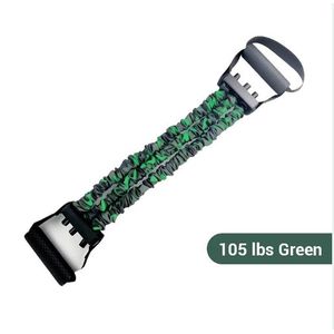 Natural Latex 3-Hole Resistance Stretcher-Green