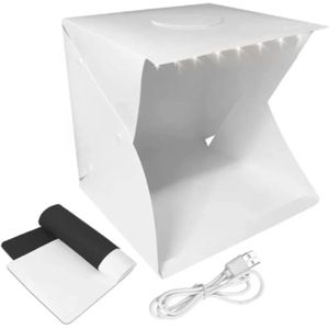 30x30cm LED Photography Light Box Tent with Background Backdrops for Online Product Listings