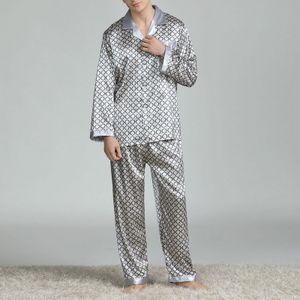 3xl Luxury Pajamas Mens Designer Pajamas Set Sleepwear Silk Pajamas Fo