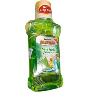 Dabur Herb'l Miswak FRESH MINT Germkill Mouthwash With Herbal Essences cf