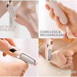 Electric Callus Remover, Foot Scrubber Rechargeable Pedicure Callus Remover Foot File Kit Feet Skin Care Pedicure
