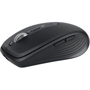 Logitech MX Anywhere 3S Bluetooth Wireless Mouse (910-006929) – 8000 DPI Precision, MagSpeed Scroll, USB-C Rechargeable, Compact Travel Mouse (Graphite)