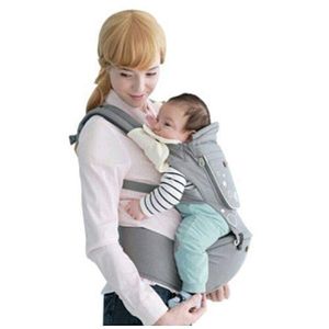 Breathable Hipseat Baby Carrier - Grey (upto 18kgs)