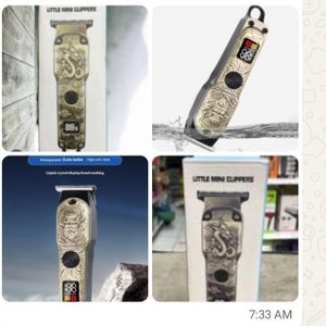 Rechargeable Mini Hair Clipper Trimmer – USB Powered Precision Kinyozi