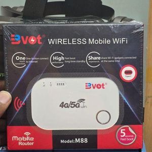 BVOT Portable Wireless Wifi Mifi Hotspot 4G/5G – Universal Pocket Router For Reliable Internet On Airtel, Safaricom, And Telkom