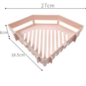 Adhesive Corner Bathroom Shelf Organizer