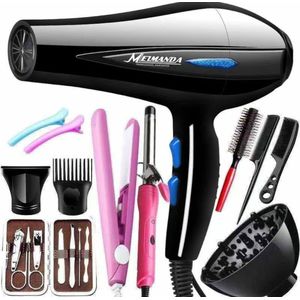 12pcs professional blow-dry with accessories 