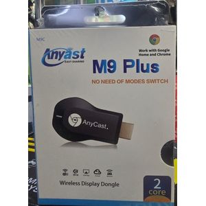 Anycast M9 Plus Easy Connect Wireless Display Dongle – High Definition HDMI Streaming From Any Device Without App