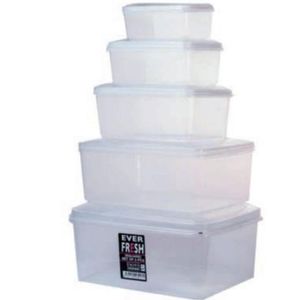 5pcs Mulipurpose Storage Containers