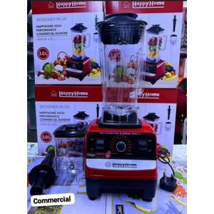 Happy Home commercial blender 2 in1 3 pin 4500 wattz 