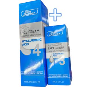 Skin Doctor Anti-Aging Face Cream + Anti-Aging Face Serum bc