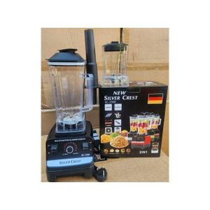 SILVER CREST Commercial Blender 2.5 Litre Jug And Grinder Jug 8500Watts