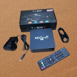 Mxq  Pro 8 GB Ram + 128 GB ROM Auto Frame Rate Adjustmen With 3D Video Playback Support Smart Android TV Box 