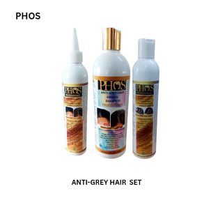 PHOS Anti Grey Treatment (Shampoo, Oil & Conditioner) for Ladies