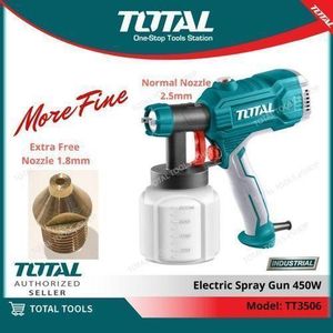 TOTAL 450W ELECTRIC PAINT SPRAY GUN